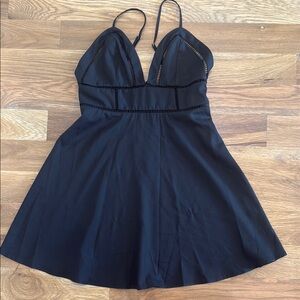Gianni Bini Black Strappy Dress